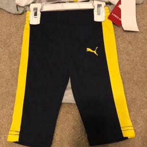 Puma Matching Sets - Size 0-3 NWT 3 Piece PUMA Set in Yell/Blk/Grey 😍 Puma Matching Sets - Size 0-3 NWT 3 Piece PUMA Set in Yell/Blk/Grey 😍